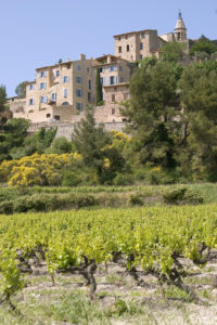 Provence boasts many beautiful hilltop villages such as Crillon-le-Brave near Avignon.