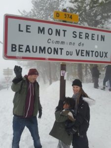 Mont Ventoux in winter